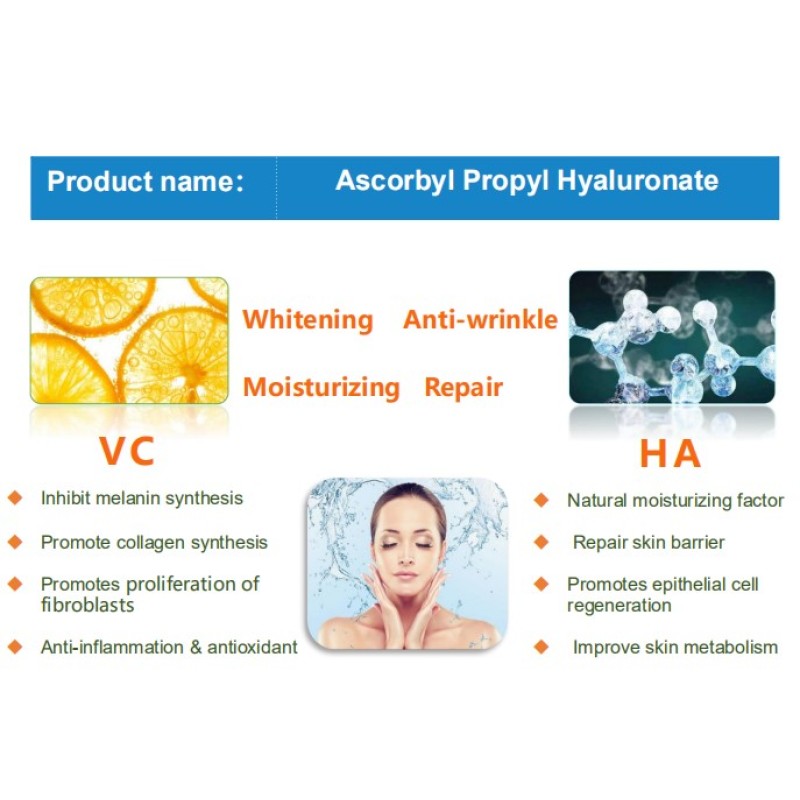 New Cosmetic Raw Materials Ascorbyl Propyl Hyaluronate CAS.1800464-57-6