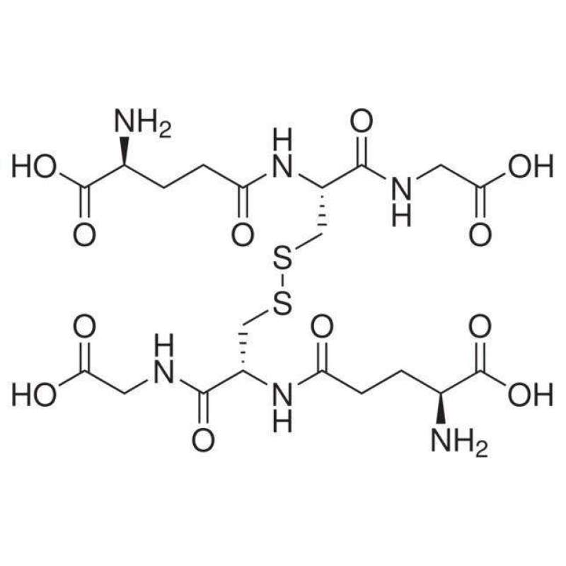 Skin Whitening Cosmetic Peptide Glutathione Powder CAS 70-18-8 GSH
