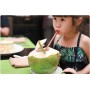 W&Z supply  Straw Biodegradable Edible Drinking Rice Corn Straw