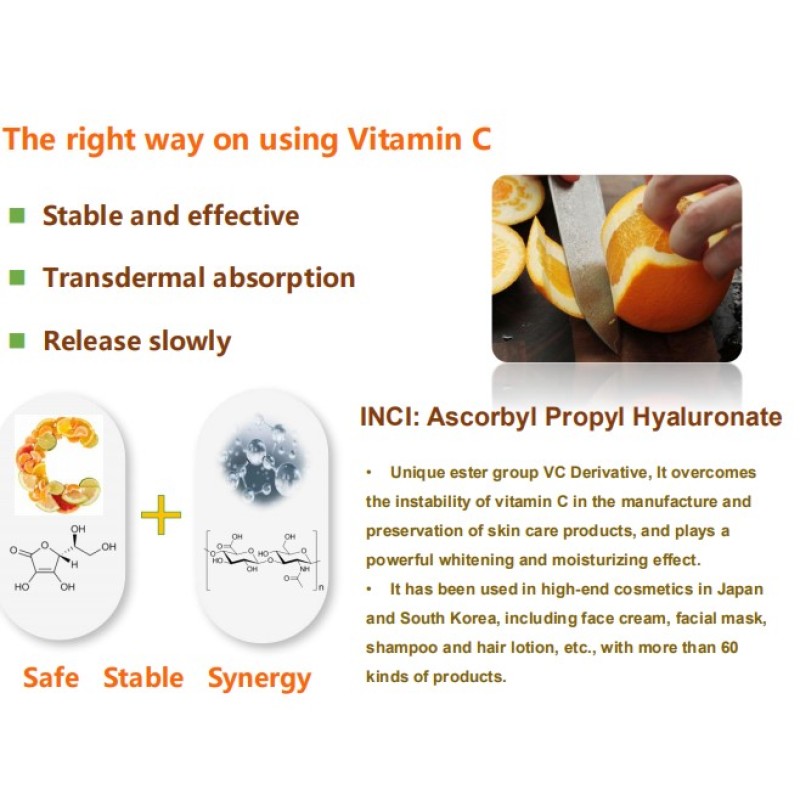 New Cosmetic Raw Materials Ascorbyl Propyl Hyaluronate CAS.1800464-57-6