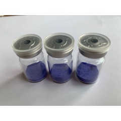 Supply 98%min Raw Material Powder Copper Peptide // GHK-cu for Skin Anti-allergic
