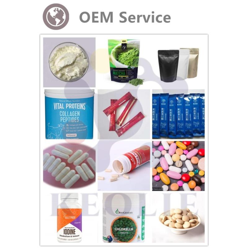 Pravite white label collagen powder oem service