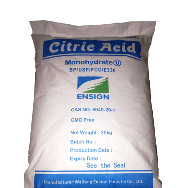 citric acid monohydrate/citric acid anhydrous/sodium citrate