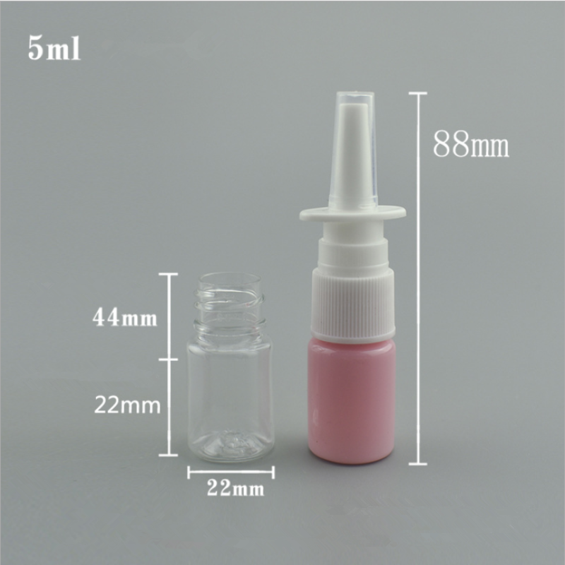Factory supply Nasal Spray Bottle Empty Bottles nasal spary bottle 5ml