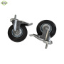 Black Universal movable trailer wheel bearing 100kg with brake set