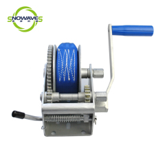 Factory direct supply high quality Dacromet boat trailer manual hand winch for small boats