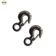 China manufacturer stainless steel wholesale small spring carabiner snap hook