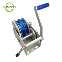 Hand Winch 3300LB manual winch for boat  trailer with cable   auto hydraulic Three speed