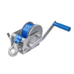 Hand winch 1500lbs webbing movable handle drum anchor winch for boat trailer