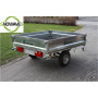 6*4 galvanized steel folding box trailer