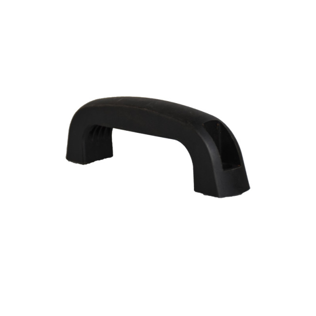 Custom black plastic knob molding handle