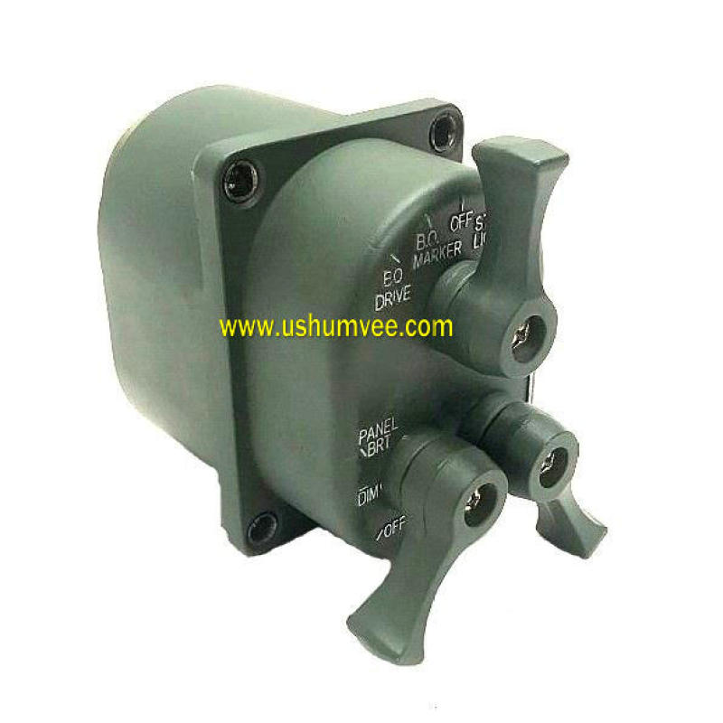 HMMWV Humvee 24V Master Light Common Combination Switch 7368702 MS51113-1 5930-00-307-8856