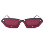 Высококачественные модные металлические очки из нержавеющей стали с маленькой оправой, солнцезащитные очки для женщин и мужчин