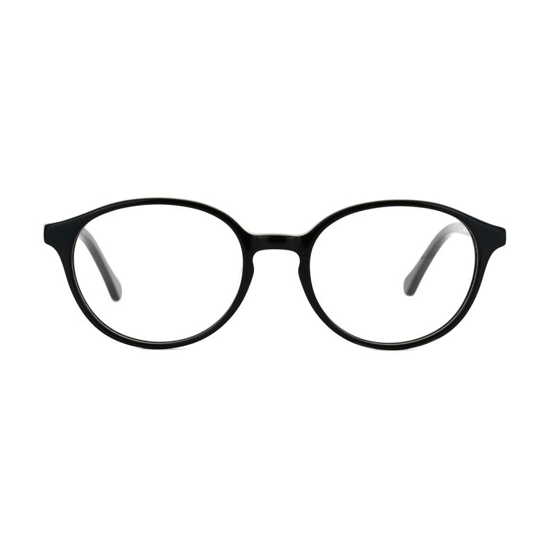 new style oval acetate optical eyeglasses fashion ready stock