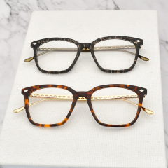 Neue trendige optische Brillen mit Acetatrahmen Brillen