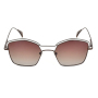 2021 Summer Double Bridge Irregular Metal Polarized Sunglasses Geometric Two-tone color Sun Glasses UV400 Protection Men Eyewear