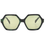 Модные женские винтажные солнцезащитные очки из ацетата с полигональной формой uv400