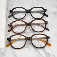 Hochwertige Brillen Vintage Oval Damen Optische Brillenfassungen Herren