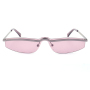 Новейшие модные геометрические для женщин и мужчин, дикие солнцезащитные очки в стиле ретро, ​​солнцезащитные очки в маленькой оправе, UV400, очки