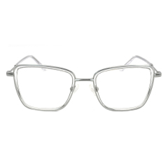 Transparente Gläser Hochwertiges Metall Und Acetat Material Brillengestell Für Mode Frauen Brillen Heiß