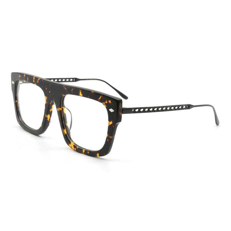 Women Men Optical Frame Square Vintage Retro Eyeglasses Frames