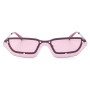 Высококачественные модные металлические очки из нержавеющей стали с маленькой оправой, солнцезащитные очки для женщин и мужчин