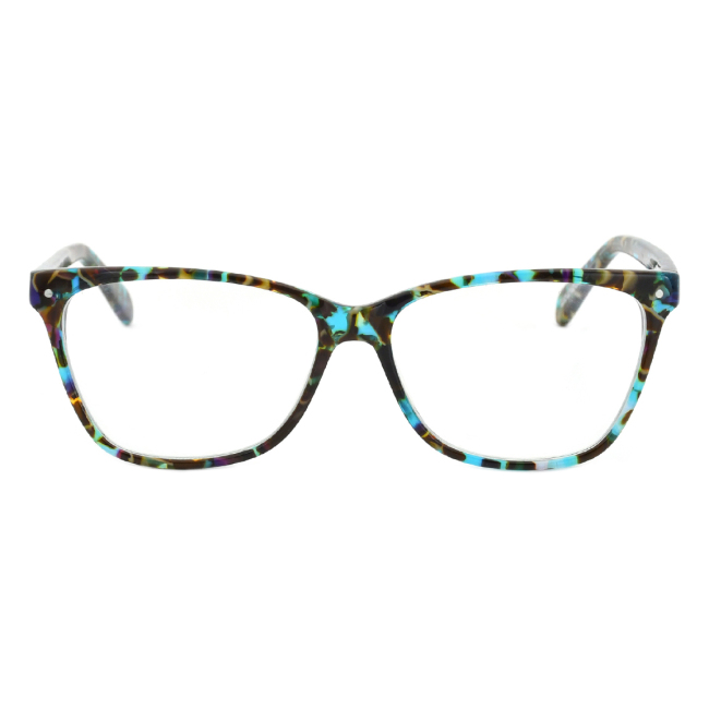 Acetat-Brillenfassungen Frauen Myopie Optische Brillengestell Frauen New Cat Eye Eyewear