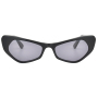Nouvelles lunettes de soleil UV400 multilatérales en acétate oeil de chat