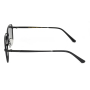 Модные солнцезащитные очки Классические металлические поляризованные солнцезащитные очки Прямоугольные оправы Очки UV400 Защита