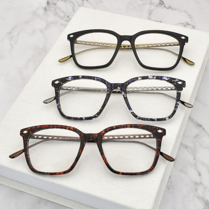 New Trending Optical Glasses Acetate Frame Eyewear