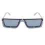 Neueste Metallrahmen Graue Linse Mode Quadratischer Rahmen Hochwertige Mode Sonnenbrille Sonnenbrille Unisex