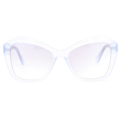 Fashion Retro Square Sonnenbrille Herren Damen Polygon Sunglass