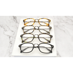 Mode Brillen Acetat Rahmen Tragen Männer Rahmen Rezept Metall Brillengestell Brillen Optische Gläser Für Frauen