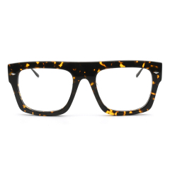 Frauen Männer Optischer Rahmen Quadratische Vintage Retro Brillenfassungen