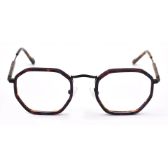 Modische geometrische optische Fassungen Acetat Neues Design Brillenfassungen Optische Brillen