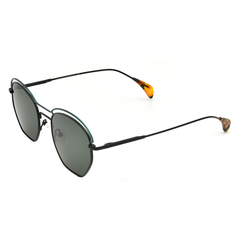 2021 Summer Personality Odd Irregular Sunglasses Men Square Metal Frame Sun Glasses  Classic Retro Polarized Eyewear