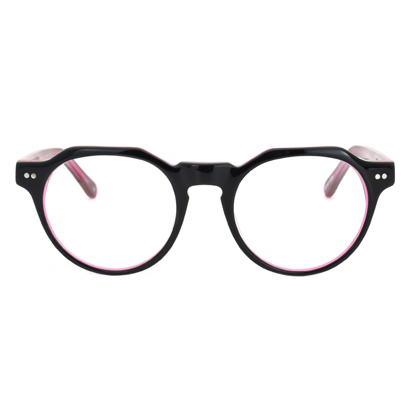High Quality Two-tone Acetate Glasses frame Women Optical Eyewear