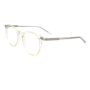 Hochwertige optische Rahmen Acetat Kristallbrillen Damenmode Brillen optische Gläser Herren Optik