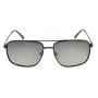 Двойной мост Металлические поляризованные солнцезащитные очки Прямоугольные солнцезащитные очки UV400 Защита Мужчины Оправа для очков
