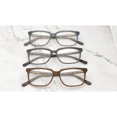 Großhandel Vintage Optische Rahmen Brillen Brillenfassungen Rechteckige Optische Gläser Acetatrahmen optische Laufwerke