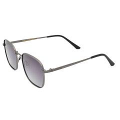 Modische Sonnenbrille Klassische Metall Polarisierte Sonnenbrille Rechteckige Rahmen Brillen UV400 Schutz