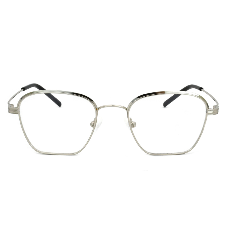 Square Glasses Frame Women Men Trending Transparent Eyeglasses Frames Optical Spectacles Ladies Clear Eyewear Black Silver