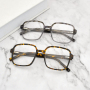 Очки Дизайнер Мужчины Женщины Мода Квадратная оптическая оправа Ацетатные очки