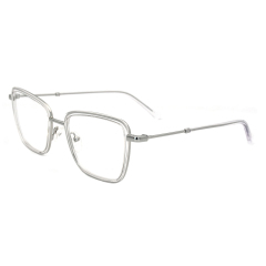 Transparente Gläser Hochwertiges Metall Und Acetat Material Brillengestell Für Mode Frauen Brillen Heiß