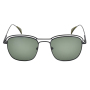 Модные мужские поляризованные солнцезащитные очки, мужские классические прямоугольные солнцезащитные очки в стиле ретро, ​​металлический каркас, UV400, очки для улицы, UV400