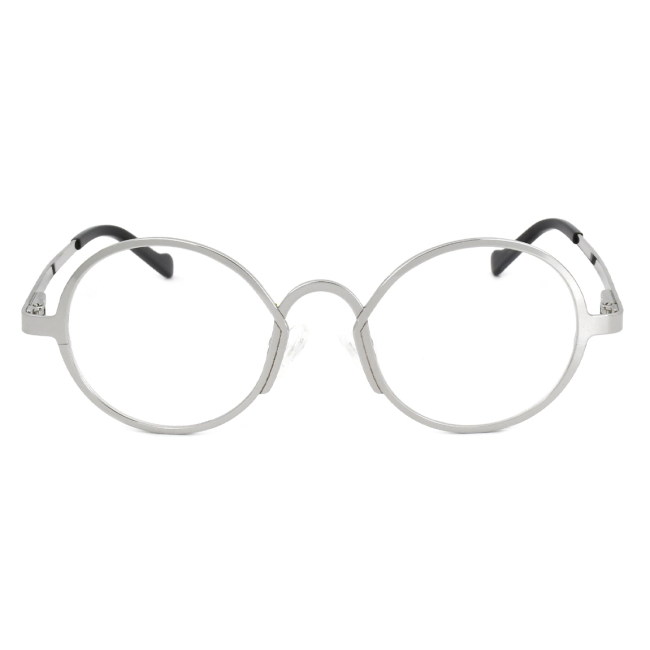 Montures de lunettes à monture métallique ronde vintage montures de lunettes lunettes hommes optiques