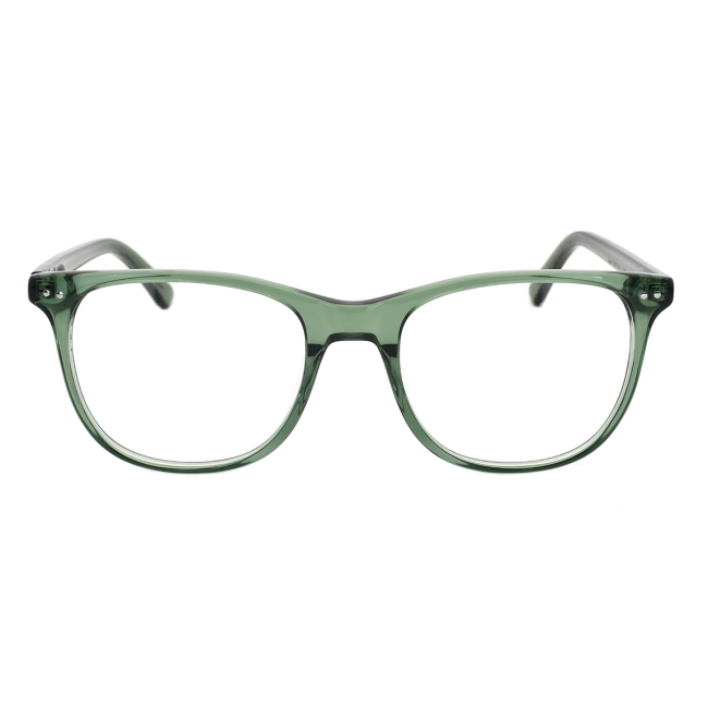 2021 Mode Acetat Rahmen Federscharnier Klare Linse Frauen Männer Freizeit Hochwertige Brillenfassung