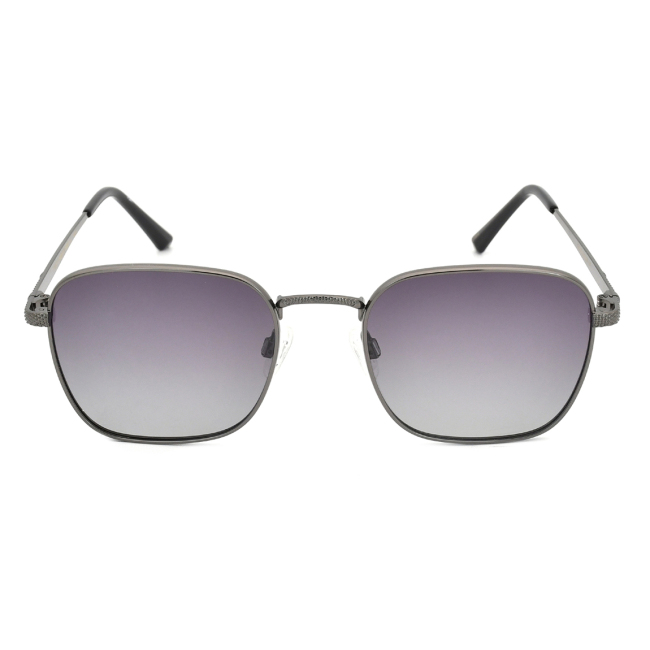 Modische Sonnenbrille Klassische Metall Polarisierte Sonnenbrille Rechteckige Rahmen Brillen UV400 Schutz