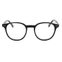 2021 Acetate Material Good Quality Black Glasses Fashion Round Shape Neutral Light Spectacle optical Frame