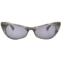 Mode Cat Eye Damen Mann Retro Classic Small Frame Sonnenbrille